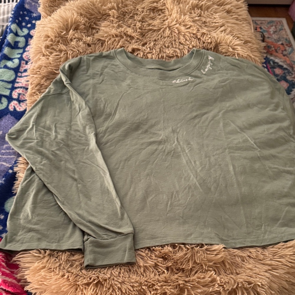 Modern Lux Olive Long Sleeve Tee